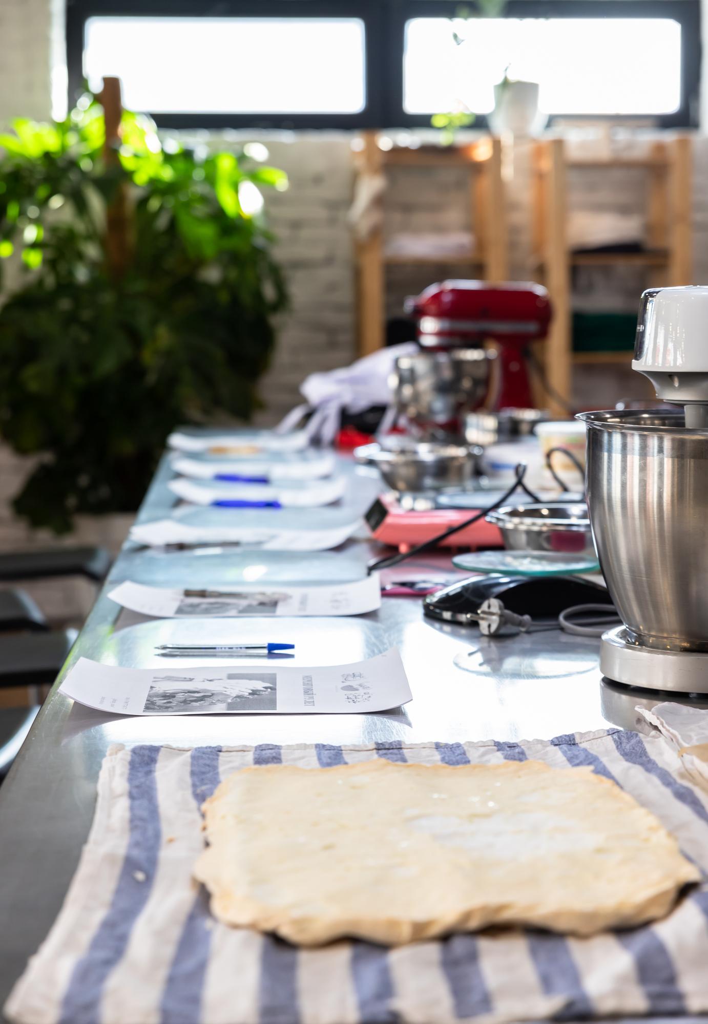 Compact modern kitchen workstation